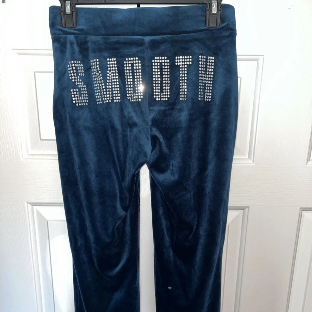 Juicy Couture x Real Kraft Mayo “SMOOTH” Velour Tracksuit Pants Size XS